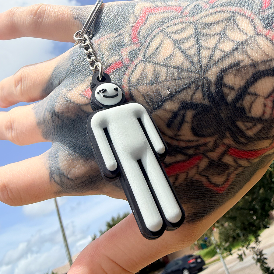 ARCHVE Man Icon Keychain Set